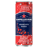 Sanpellegrino Italian Sparkling Drinks | Aranciata Rossa (Blood Orange) Sparkling Fruit Beverage - Slim Can - Truffle & Thyme